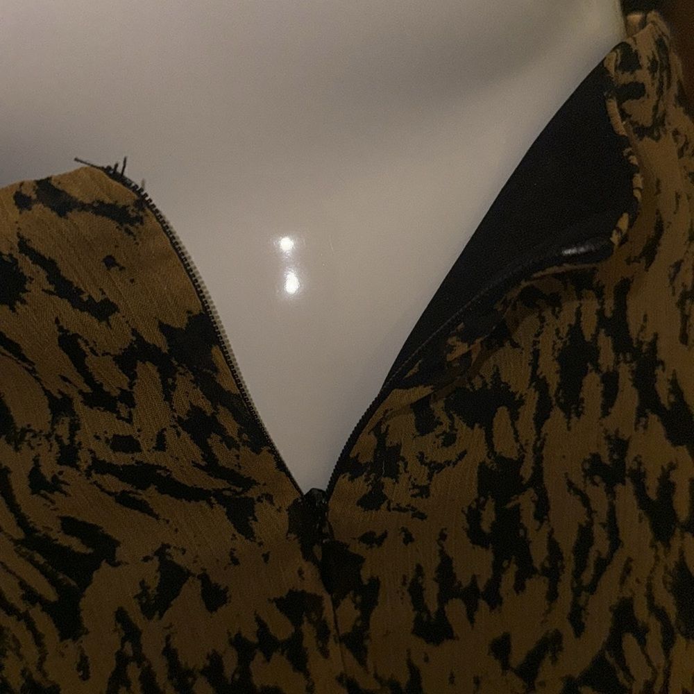 Zara animal print mini skirt - Picture 3 of 4